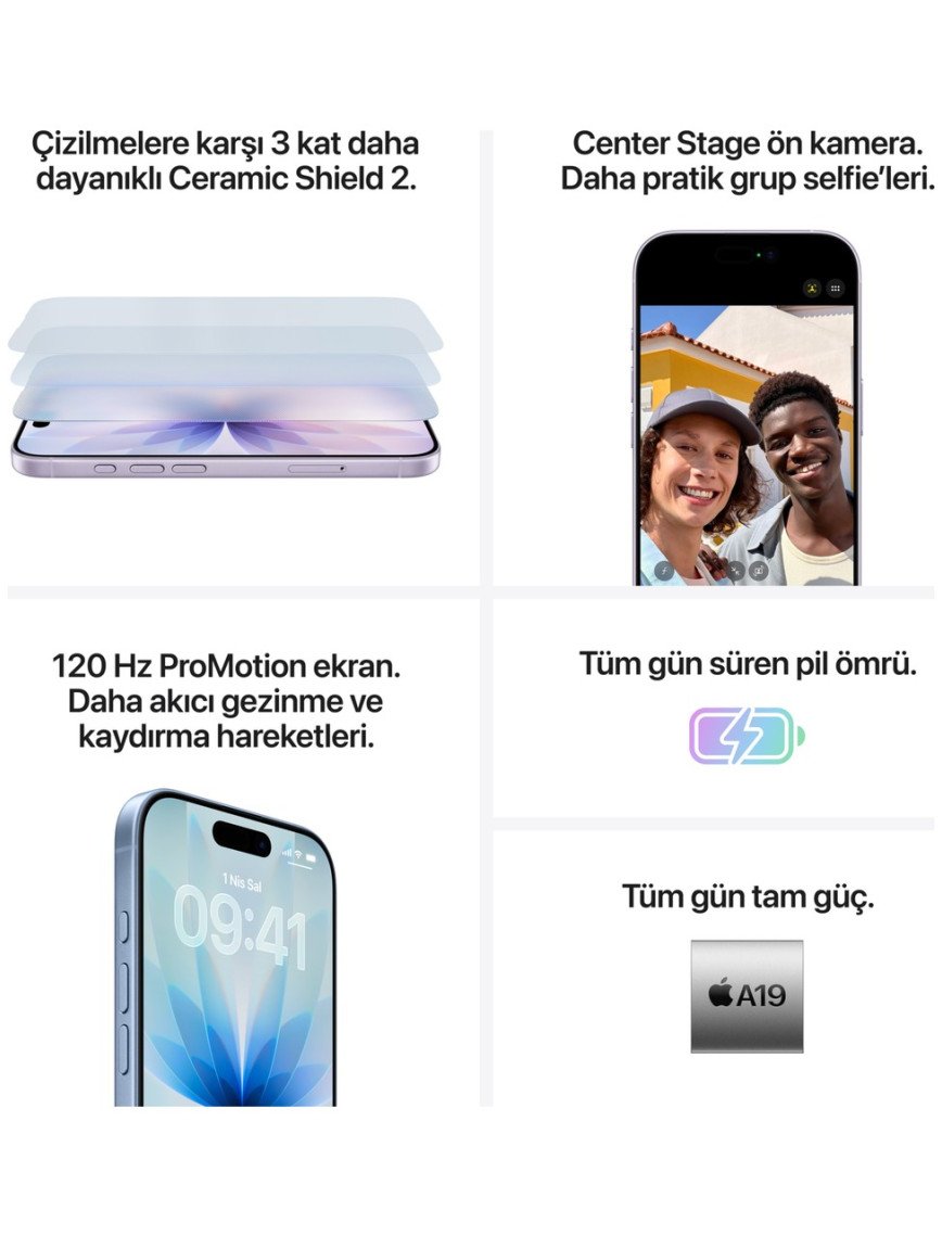 Apple iPhone 17 512 GB Sis Mavisi